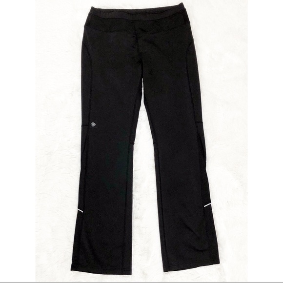 Athleta Pants - Athleta Black Wide Leg Yoga Leggings